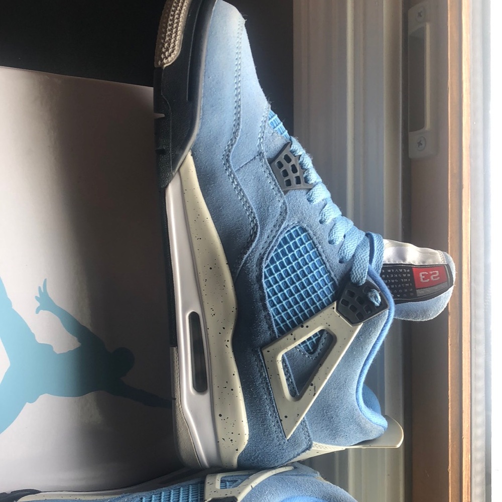 Jordan 4 unc, - Picture 4 of 7